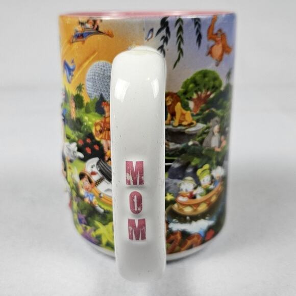 Walt Disney World 3D Porcelain MOM Mug Mickey Minnie Disneyland Princess Gift - Picture 4 of 16